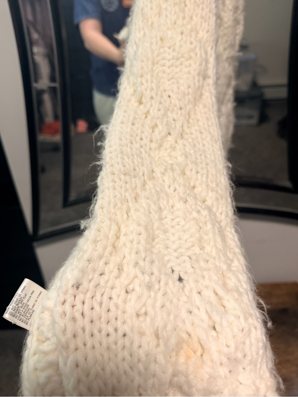Cozy Cream Cable Knit Women’s Sweater